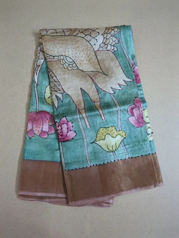 pure handloom tusser - Neptune