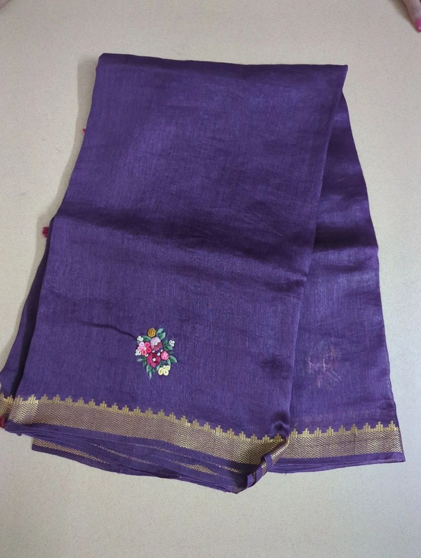 pure lenin kantha work - Pigment Indigo