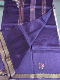 pure lenin kantha work - Pigment Indigo