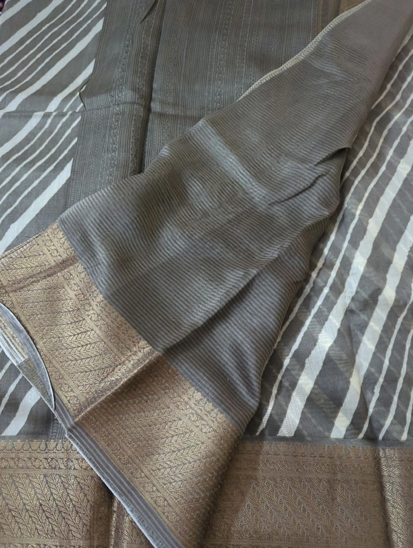 pure chanderi - Gray
