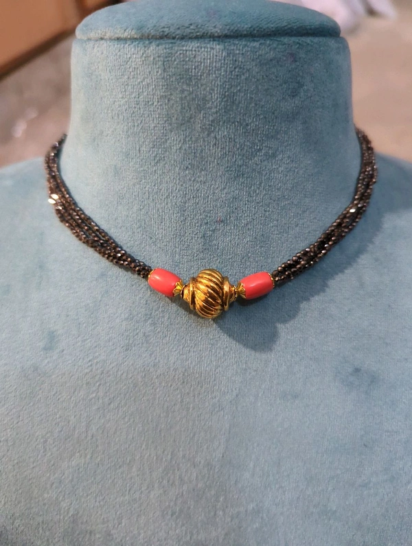black diamonds with coral