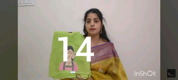Soft Organza Saree With Face Work - Harlequin