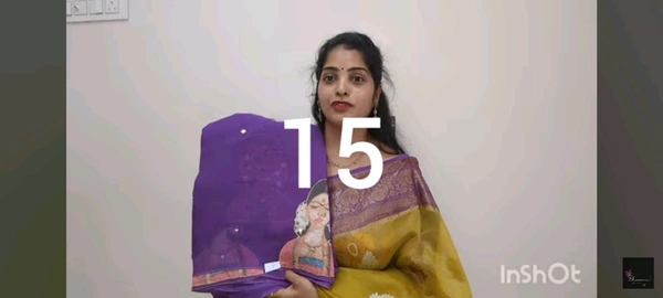 Soft Organza Saree With Face Work - Purple Pizzazz