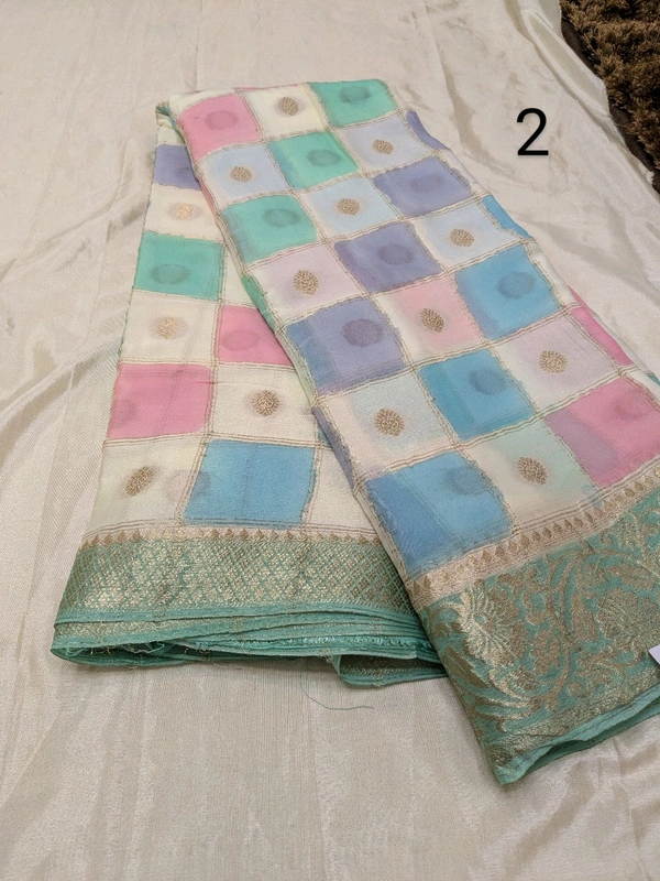 Russian Chinnon - sea green 2