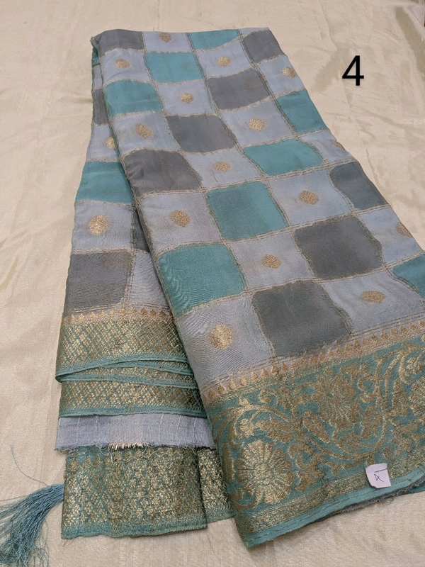 Russian Chinnon - ocean green 4