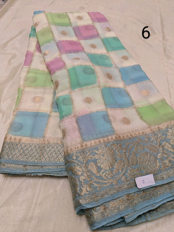 Russian Chinnon - blue 6