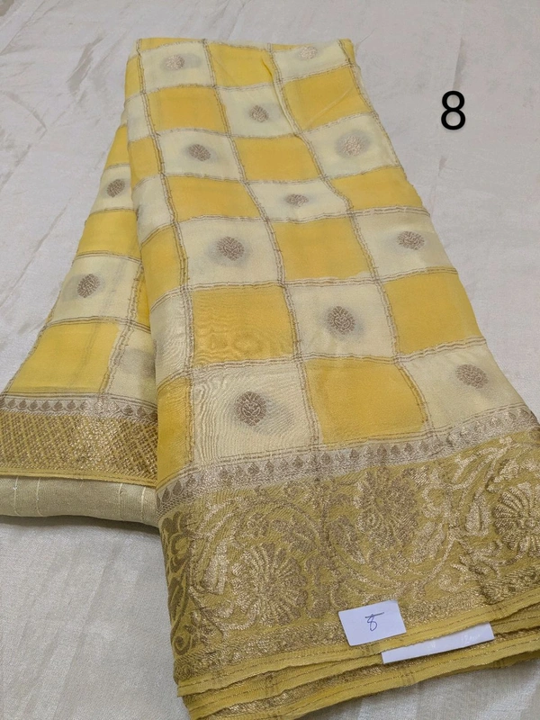 Russian Chinnon - yellow 8