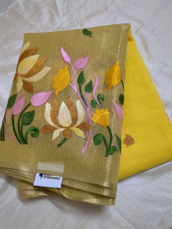 pure cotton kota - Gold
