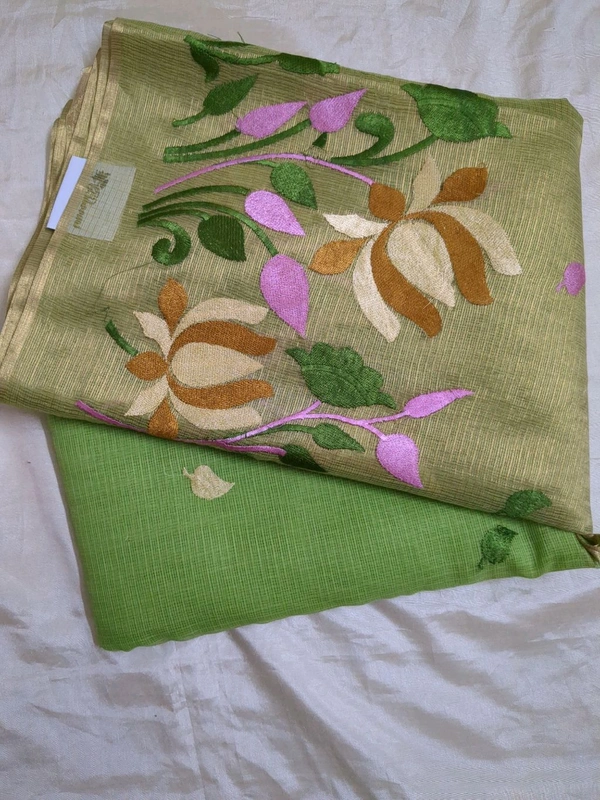 pure cotton kota - Green