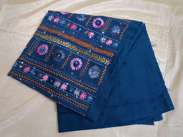 Hand Work Blouse - Mariner