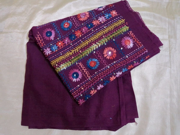 Hand Work Blouse - Pigment Indigo