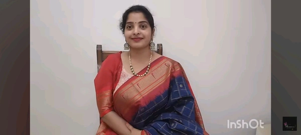Semi Benarasi Silk - Blue