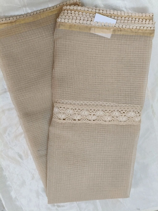 pure cotton kota - biscuit