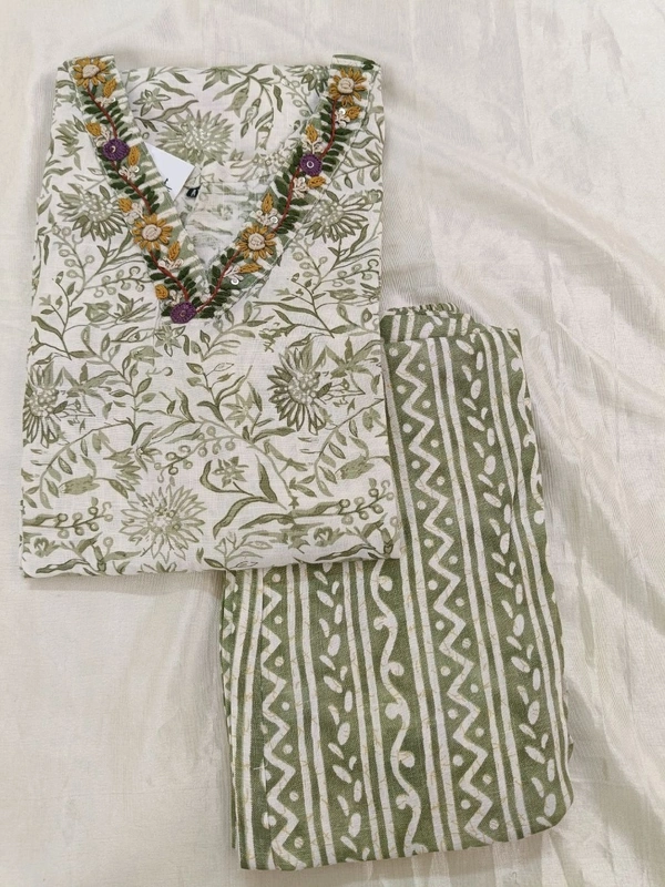 Lenin Kurthi - green, M-38