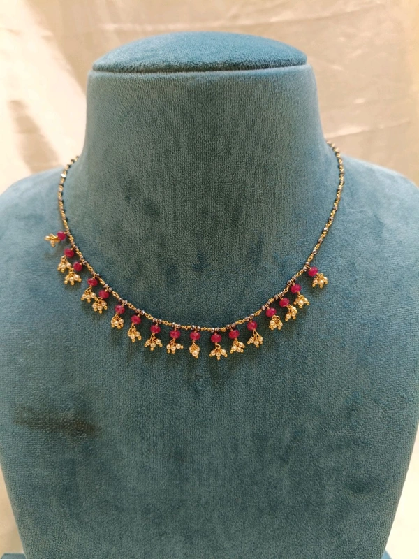Black Diamond With Real Ruby - HZ