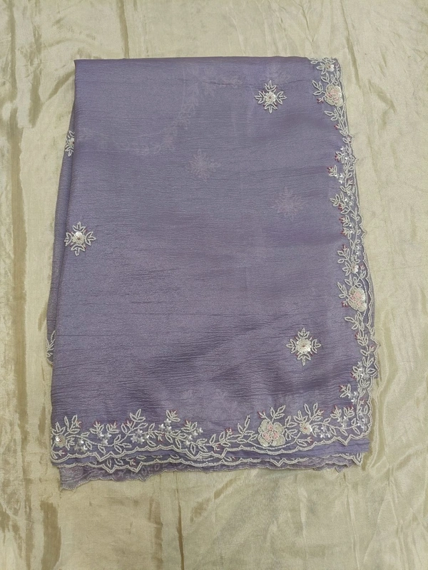 Fancy Saree - Mauve