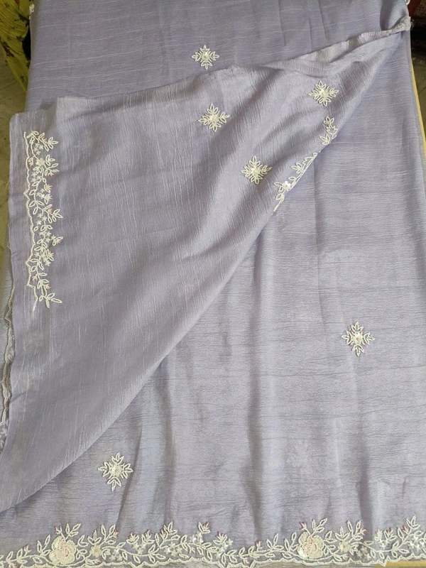 Fancy Saree - Mauve
