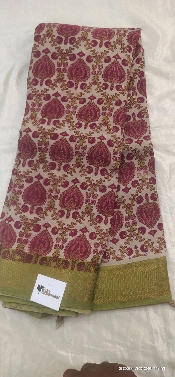 Kalankari Chennure Silk - pink