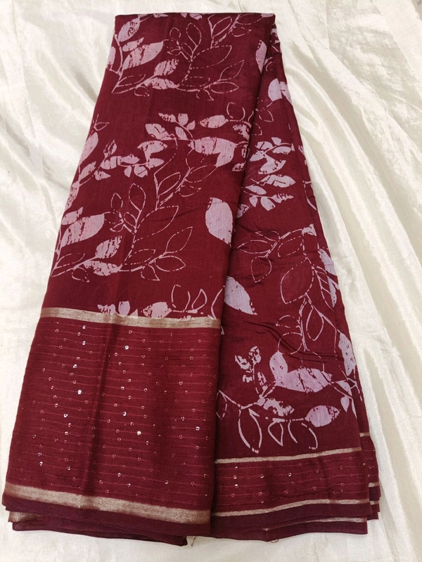 chiniya sequnce - Maroon