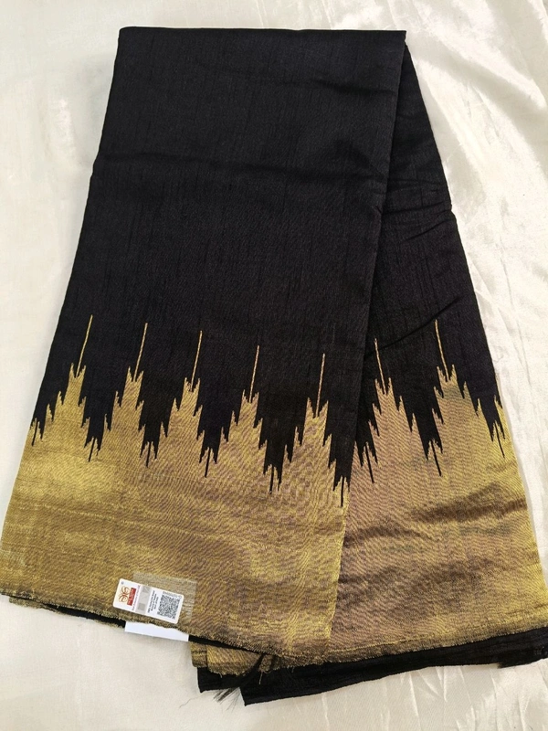 pure rawsilk - Black