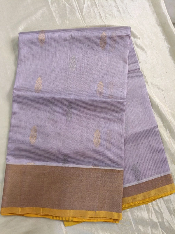 Pure Handloom Mangalagiri  - lavender
