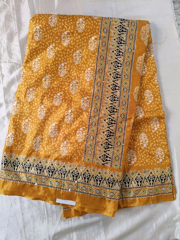 soft silk kantha - Web Orange