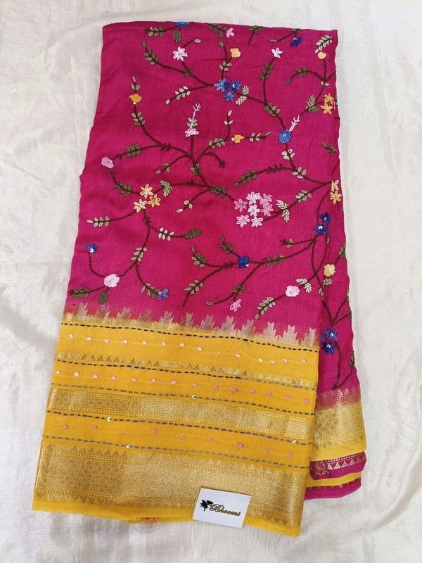 Pure Munga Handwork  - Pink
