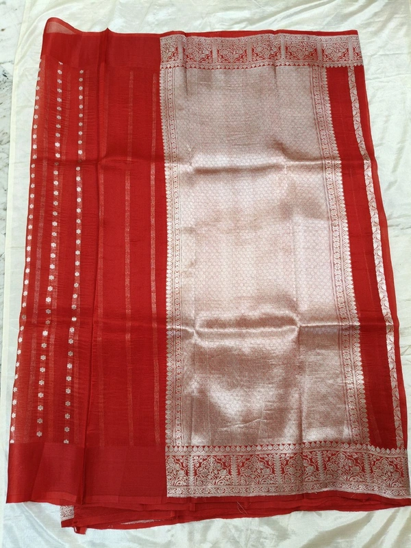 Pure Kora Organza - Red