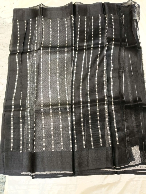 Pure Kora Organza - Black