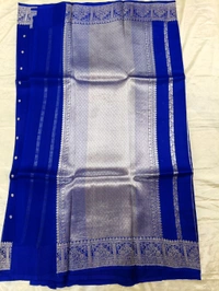 Pure Kora Organza - Blue