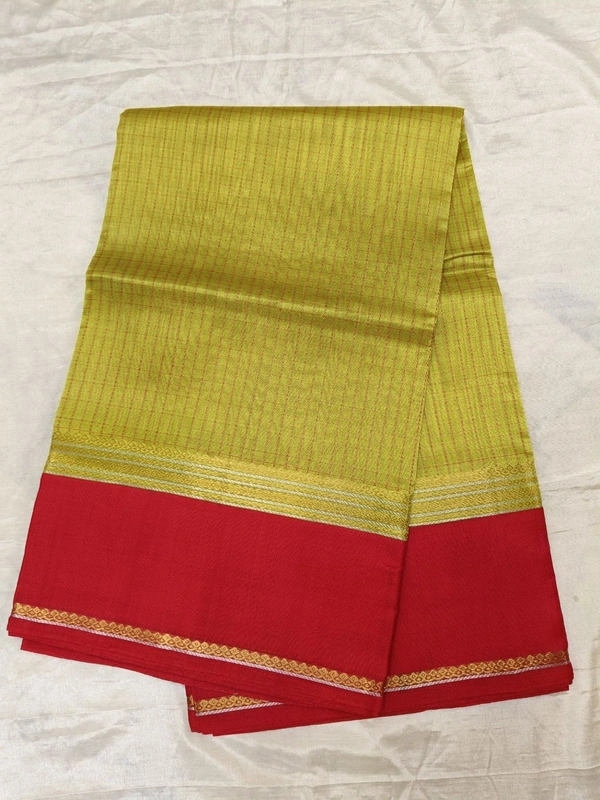 Pure Handloom Kuppadam - Yellow