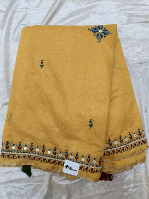 Chanderi Lenin - Yellow