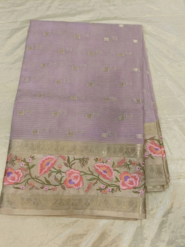 Silk Kota Sarees - Mauve