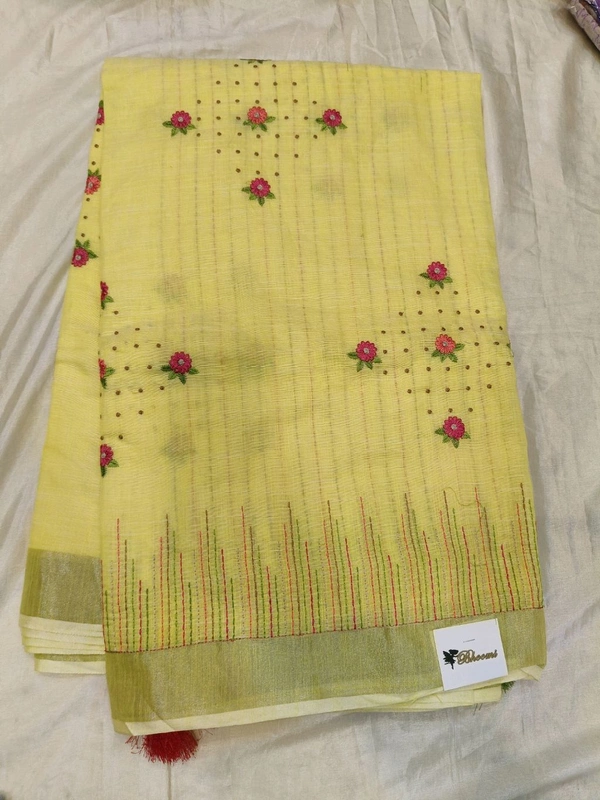 Linen Work  - Yellow