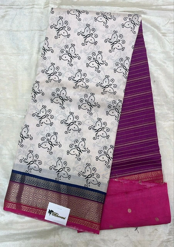 Munga Designer - white with purple