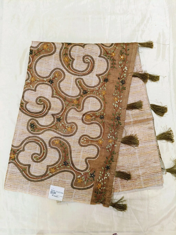 tusser designer - Buddha Gold