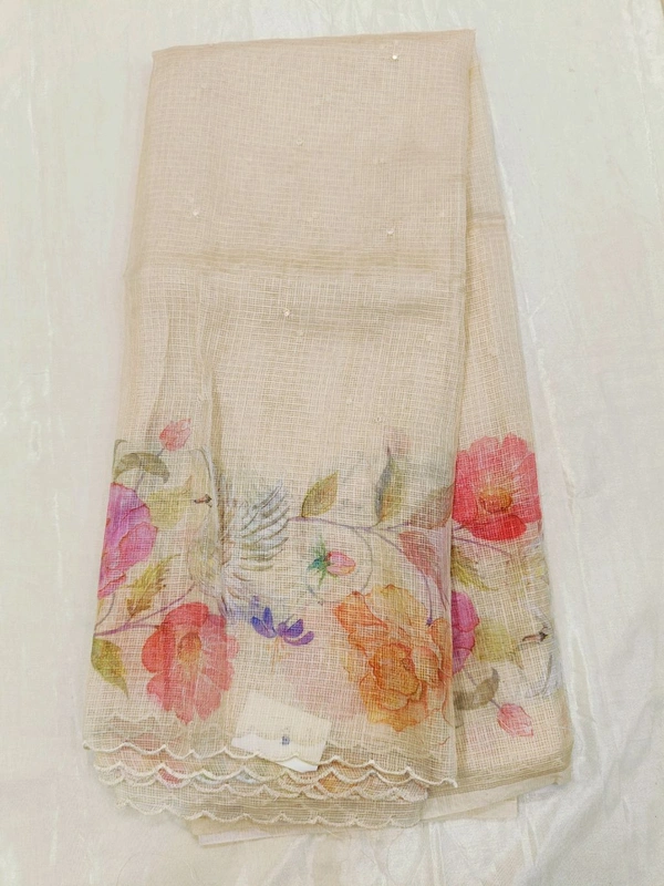 semi silk kota - yellow 3