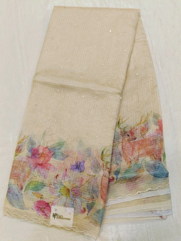 semi silk kota - yellow 10