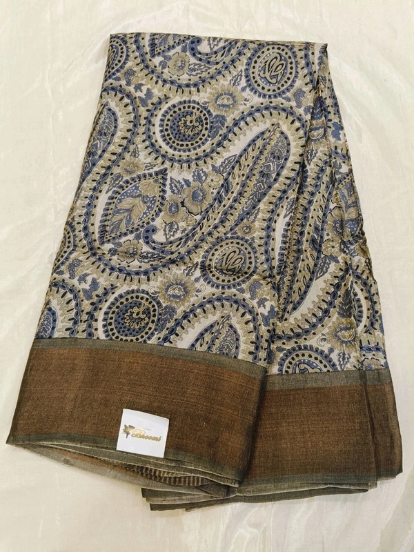 pure tusser - Cornflower Blue