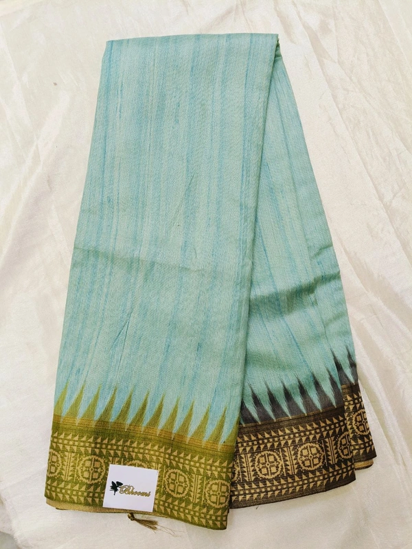 SEMI TUSSER - teal green