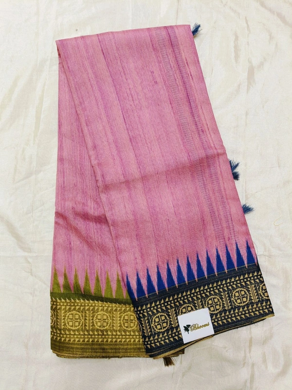SEMI TUSSER - pink wit navy blue