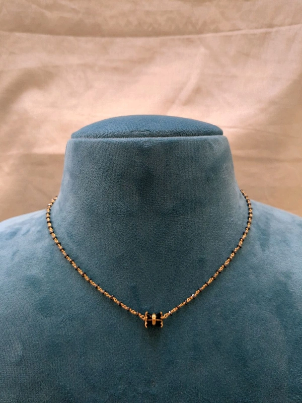 Black Beads Damarukam - Black