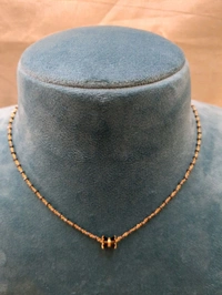 Black Beads Damarukam - Black