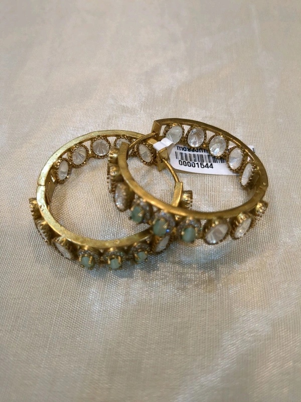 Mossonlte Earring - Snowy Mint
