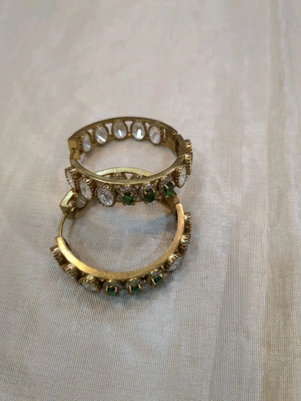 Mossonlte Earring - green