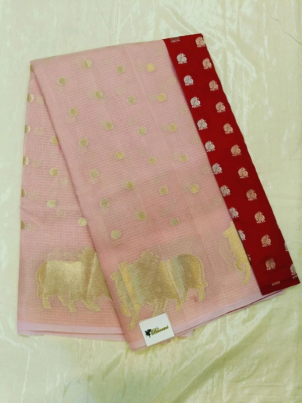 SILK KOTA SAREE - Red