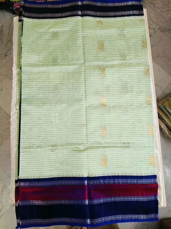 Pure Handloom Kuppadam - Green