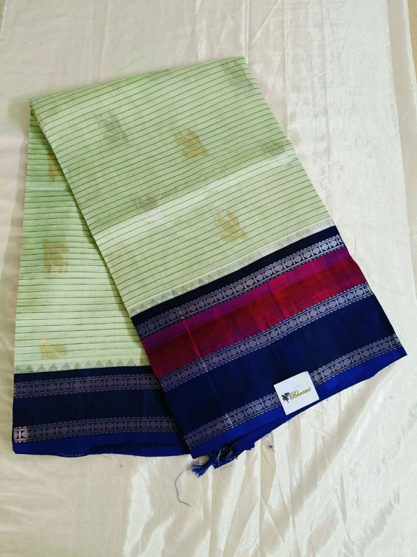 Pure Handloom Kuppadam - Green
