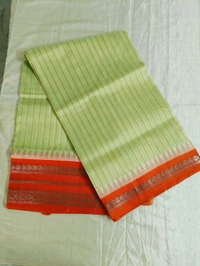 Pure Handloom Kuppadam - Green
