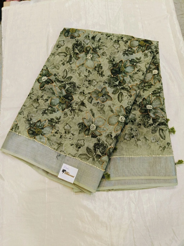 Lenin Printed Kanta - green 3